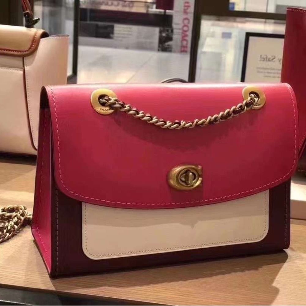 Coach Parker in colorblock